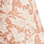 6 inch empire clip on shade in brick dust wallflower printed cotton by Morris & co.