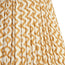 6 inch empire clip on shade in caramel chevrons