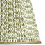 6 inch empire clip on shade in temple green block printed cotton