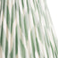 6 inch empire clip on shade in ikat printed zig-zag eau de nil linen