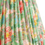 8 inch empire clip on shade in emerald Little Magnolia linen by GP & J Baker