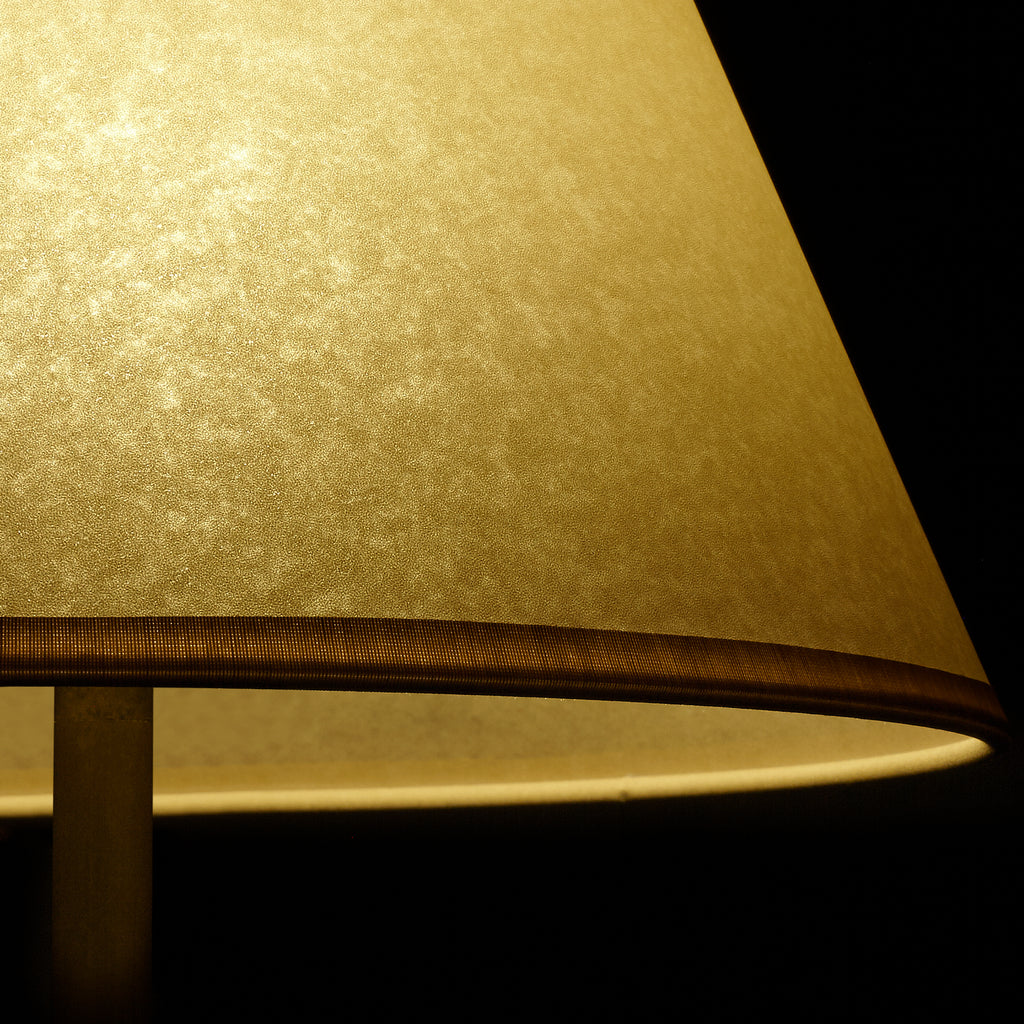 10 inch empire shade in natural vellum