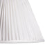 10 inch empire shade in white silk