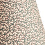 10 inch empire shade for cordless lamps in aqua red Tuffley cotton by GP & J Baker