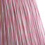 6 inch empire shade for cordless lamps in ruby candy stripe block printed cotton