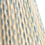 6 inch empire shade for cordless lamps in blue and white block printed Dotty gathered cotton by GP & J Baker