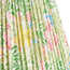 8 inch empire shade for cordless lamps in boughs green and rose Bower printed cotton by Morris & co.