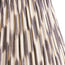 8 inch empire shade for cordless lamps in atlas ikat black and cream silk