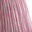 10 inch empire shade for cordless lamps in ruby candy stripe block printed cotton