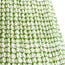 10 inch Empire shade for cordless lamps in Green Block Printed Cotton