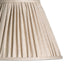 10 inch empire shade for cordless lamps in pleated natural linen