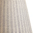 14 inch straight empire shade in jet ripples hand painted card