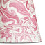 16 inch straight empire shade in red tanaro hand made marbled paper