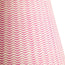 18 inch straight empire shade in hot pink ripples hand painted card