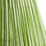 12 inch straight empire printed cotton shade in classic green chalk stripes