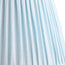 12 inch straight empire bloomer shade in blue sky linen
