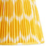 12 inch straight empire shade in yoda ikat printed yellow linen
