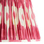 12 inch straight empire shade in egg & spoon ikat berries silk