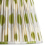 16 inch straight empire shade in egg & spoon ikat gray green silk