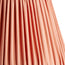 16 inch straight empire shade in coral silk