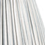 18 inch straight empire bloomer shade in blue ticking linen