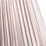18 inch straight empire bloomer shade in rust ticking linen