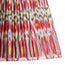 20 inch straight empire shade in heraldic ikat printed linen