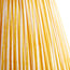 5.5 inch tall tapered clip on shade in calendula chalk stripes