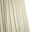 12 inch tall tapered shade in pleated stone taj silk