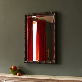 Baloo mirror in ebony