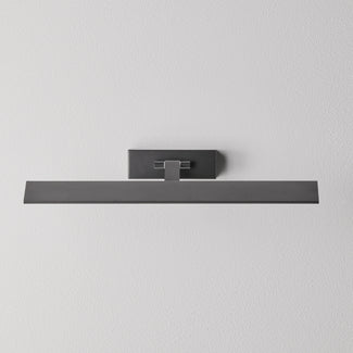 Medium Pelton picture lights in black
