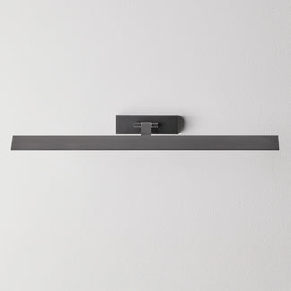 Larger Pelton picture lights in black