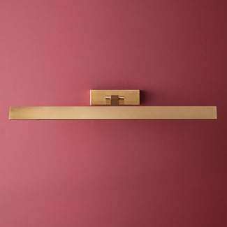 Larger Pelton picture lights in brass
