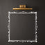 Larger Pitcheroo picture light in antiqued brass