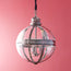 Larger Jasper pendant light in nickel