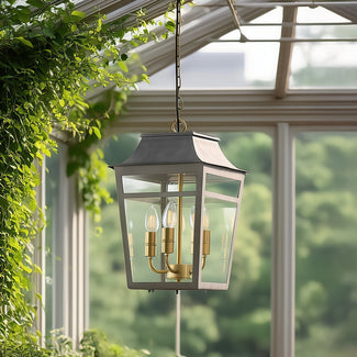 Majorelle pendant in gray