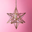 Larger Stella pendant light in clear glass