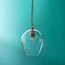 Smallest Zindarella pendant light in clear glass