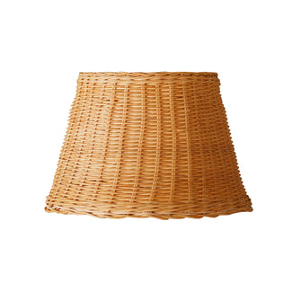 12 inch pendant shade in natural rattan