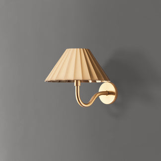 Twinky cordless wall sconce in antiqued brass