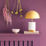 Utopia cordless table lamp in white marble