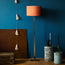 Trafalgar floor lamp in antiqued brass