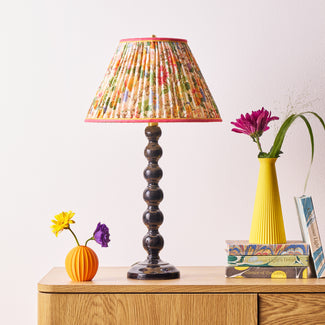 Lillee table lamp in brownish black