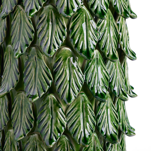 Palmier table lamp in green by Matthew Williamson