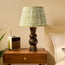 Diabolo cordless table lamp in brown gloss