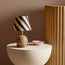 Ferdy cordless table lamp in natural marble