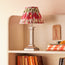 Freya cordless table lamp in antique silver