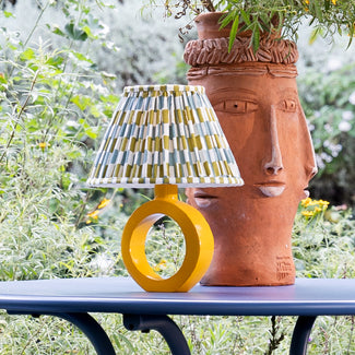 Oscar cordless table lamp in Sand by the Novogratz