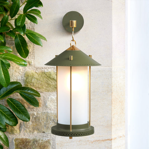 希少　LOV×PF LANTERN SLEEVE BAD FELLOWS medium Stefan cordless lantern in Moss by the Novogratz