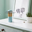 Trek cordless table lamp in blue